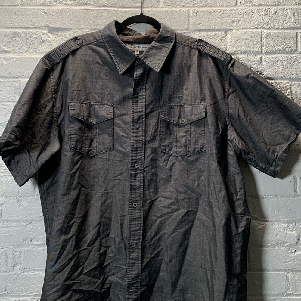 Men’s tactical button down.